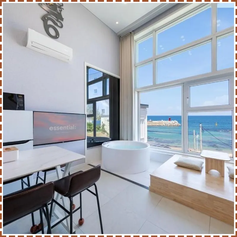 Gangneung the One Pension and the Classic Pension hotel view