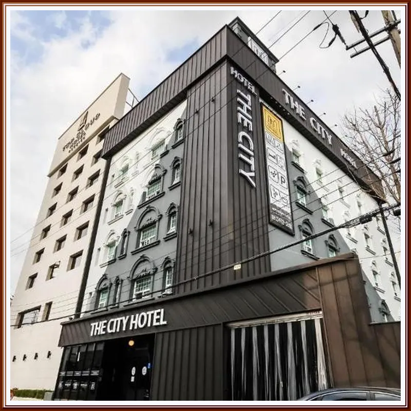 Gwangju Hotel The City hotel view