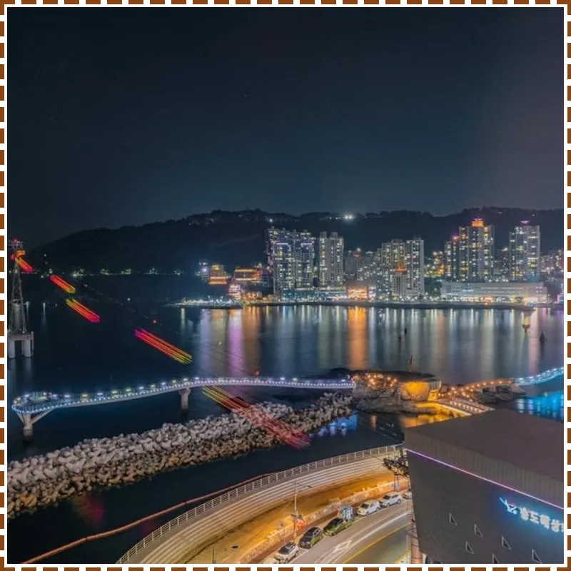 Busan Ocean Sky Osilla hotel view
