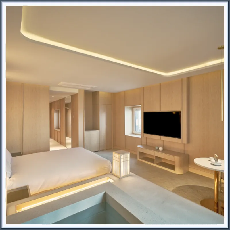 UH Continental CenterPoint hotel room