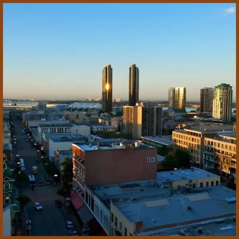 Gaslamp Plaza Suites hotel view