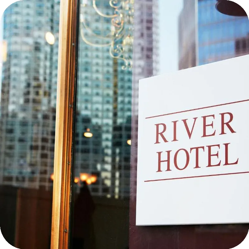 River Hotel hotel view