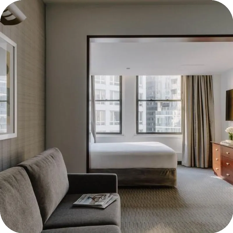 River Hotel hotel room