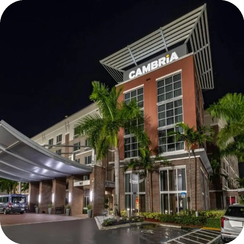 Cambria Hotel Ft. Lauderdale, Airport South & Cruise Port hotel view