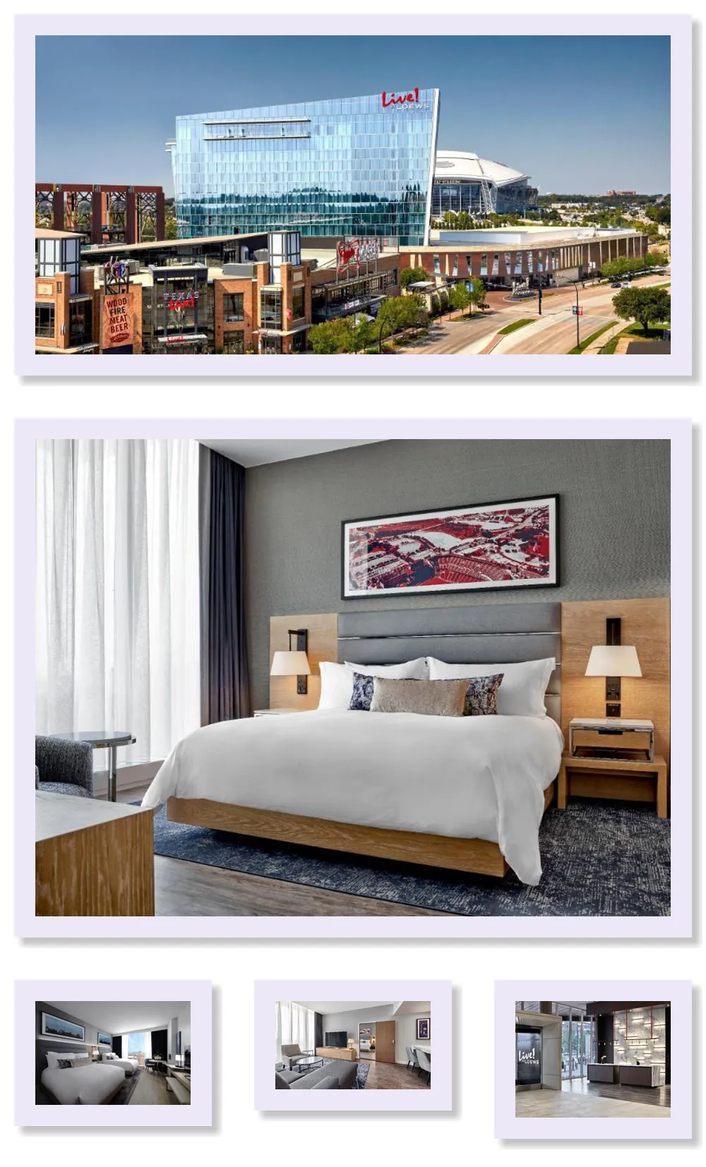 Live! by Loews - Arlington TX hotel main view