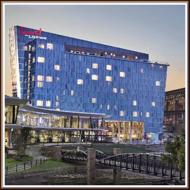 Live! by Loews - Arlington TX hotel view