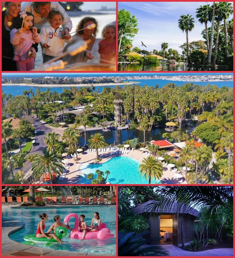 Paradise Point Resort & Spa hotel main view