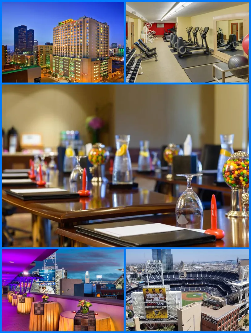 San Diego Marriott Gaslamp Quarter hotel main view