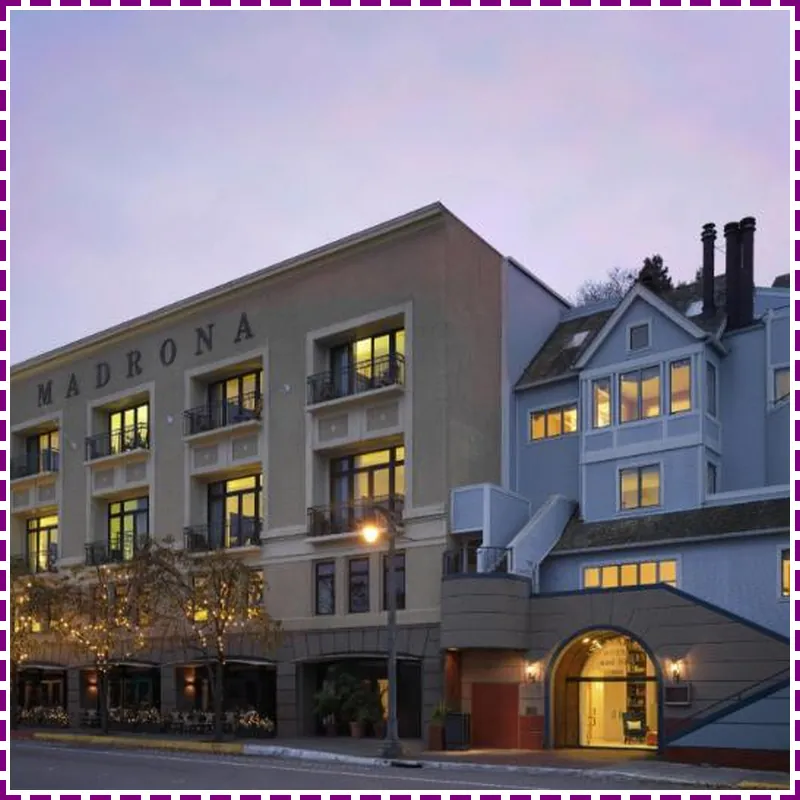 Casa Madrona Hotel and Spa hotel view