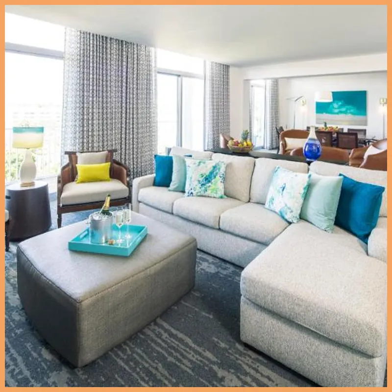 Universal's Loews Sapphire Falls Resort hotel room