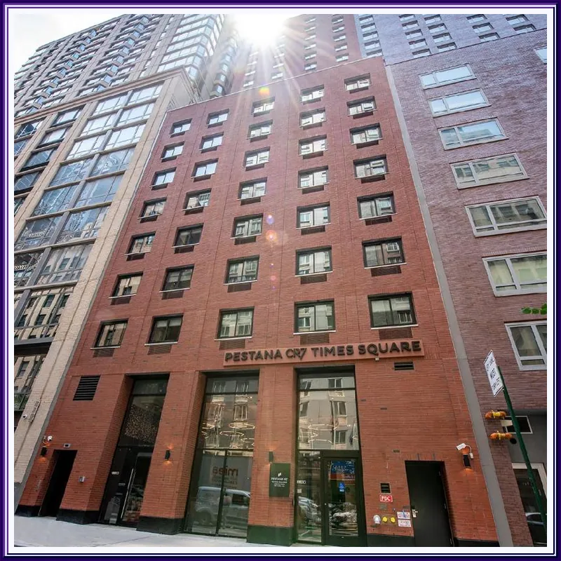 Pestana CR7 Times Square hotel view