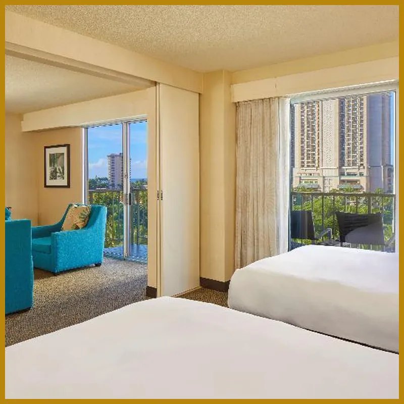 DoubleTree by Hilton Alana - Waikiki Beach hotel room