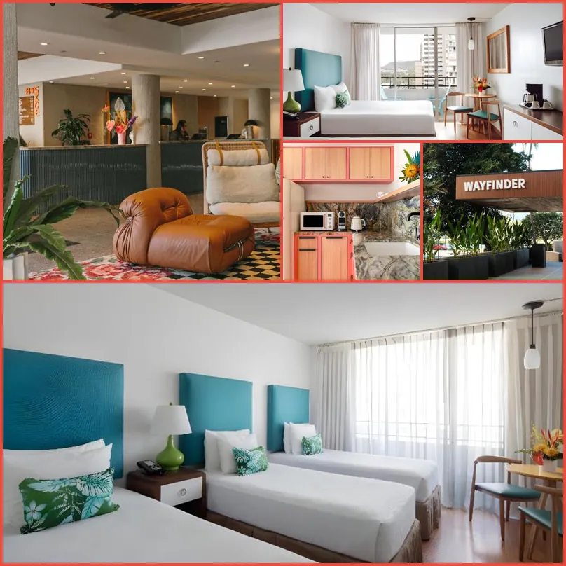 Wayfinder Waikiki hotel main view