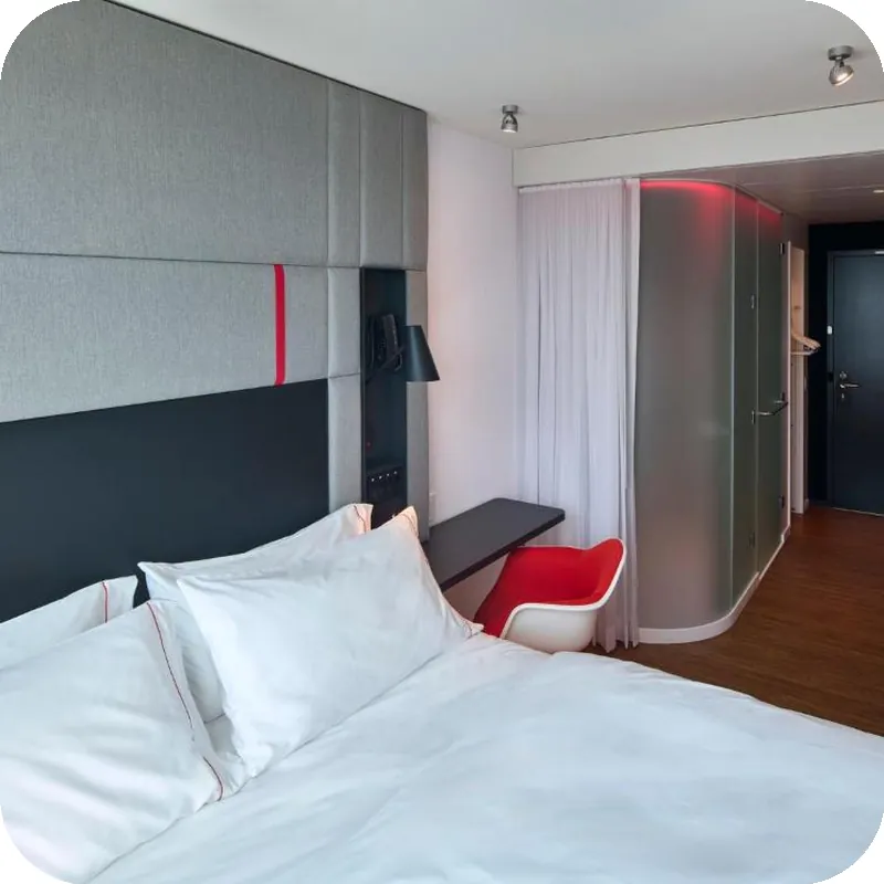 citizenM Boston Back Bay hotel room