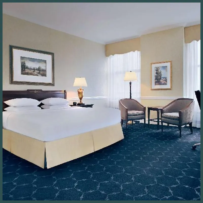 The Drake hotel room