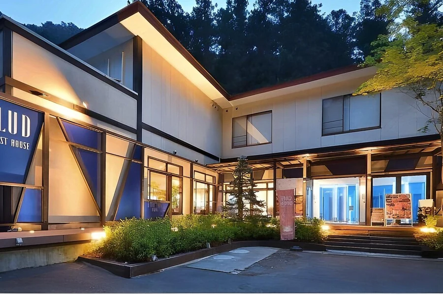 SHIN 湯治 HOTEL LULUDの外観