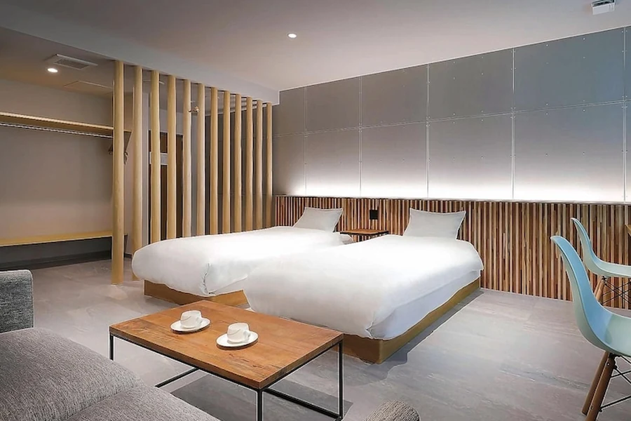 SHIN 湯治 HOTEL LULUDの客室