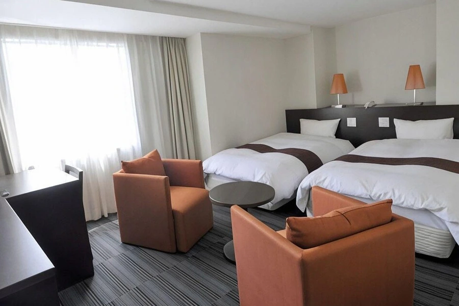 Shimonoseki Station Hotelの客室内