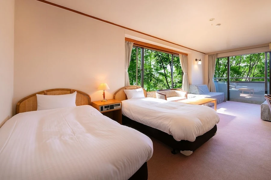 The Hotel Fujiyamaの客室